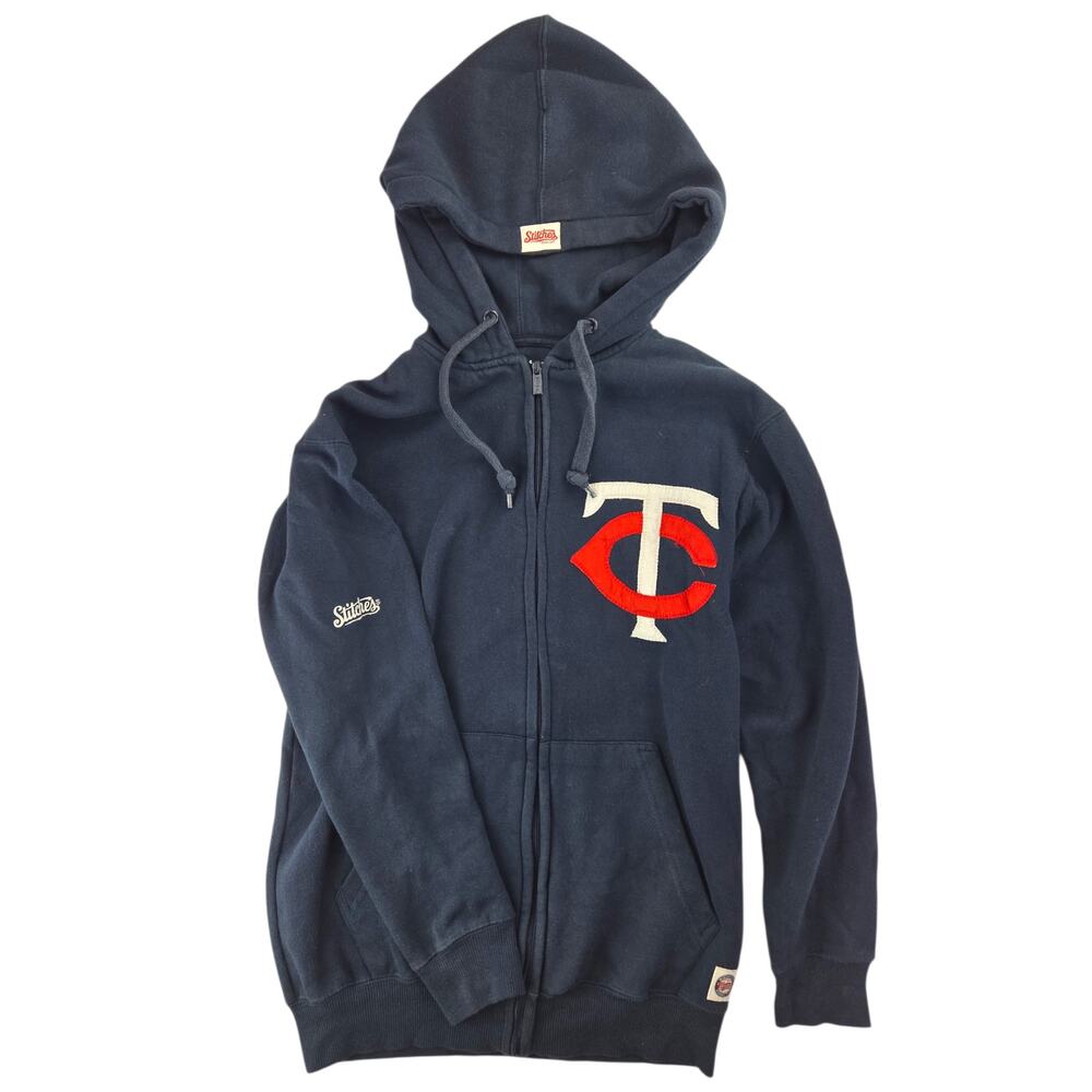 Stitches | Minnesota Twins Baseball Hoodie | Size Small